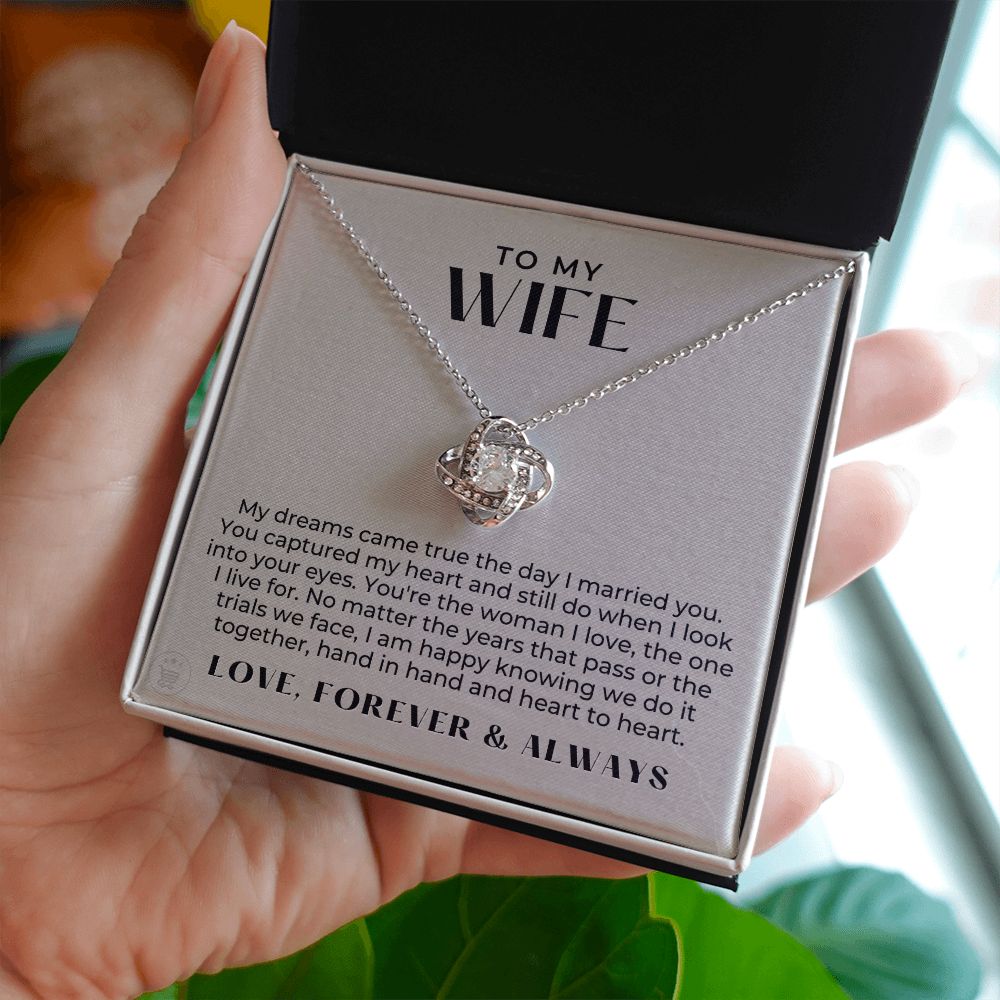 Gift For Wife | I Live For Necklace 0719T7
