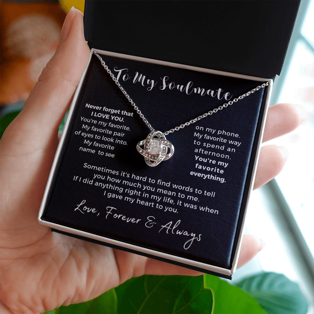 Soulmate Gift | My Heart Necklace 0777T1L