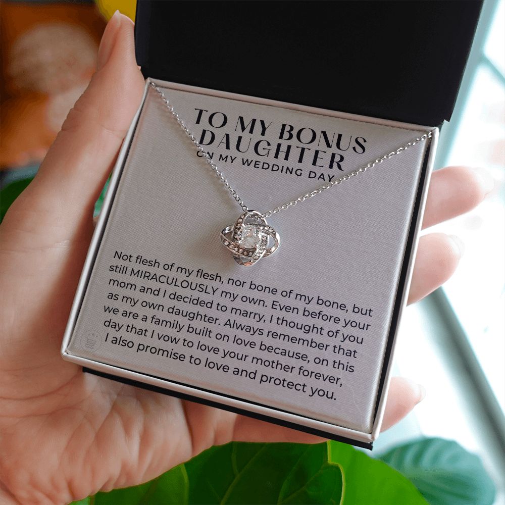 Stepdaughter Wedding Gift | On This Day Necklace 0555T10