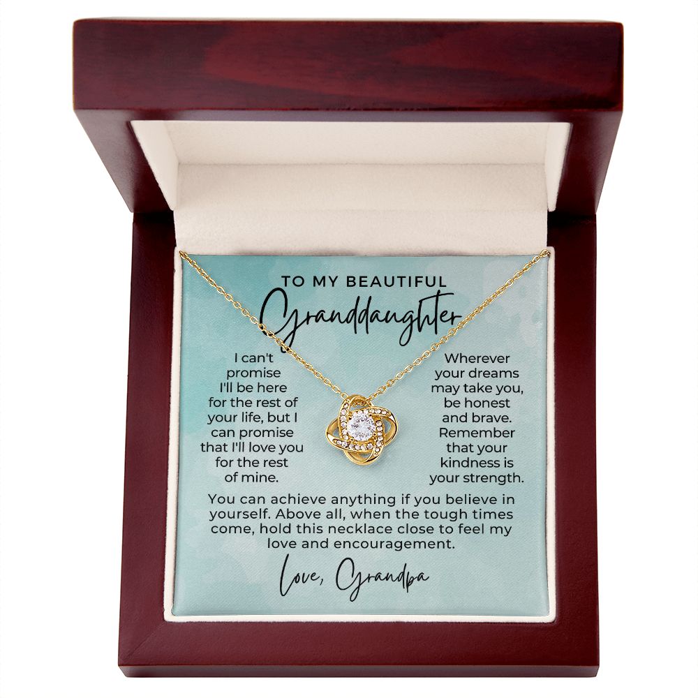 Granddaughter Gift | My Promise Necklace  0690T19