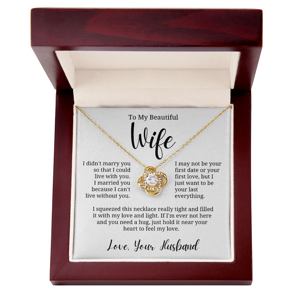 Gift For Wife | My Love Necklace 0769T1L