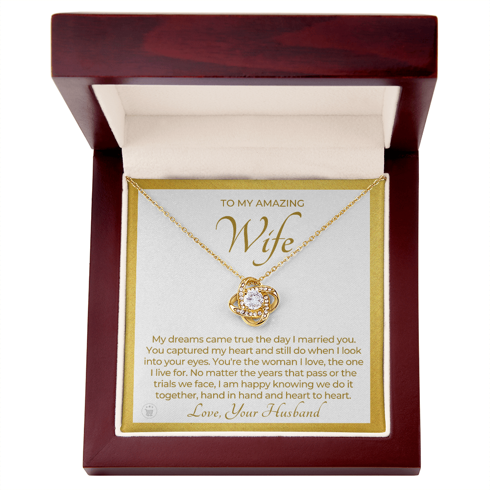 Gift For Wife | I Live For Necklace 0477T4