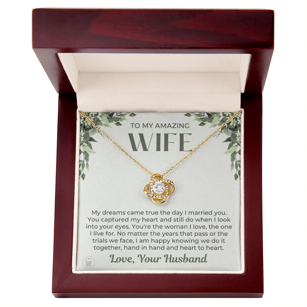 Gift For Wife | I Live For Necklace 0477T5