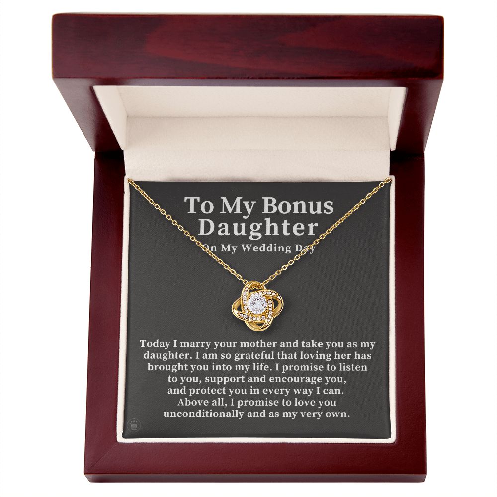 Stepdaughter Wedding Gift | Promise Necklace 0551T13