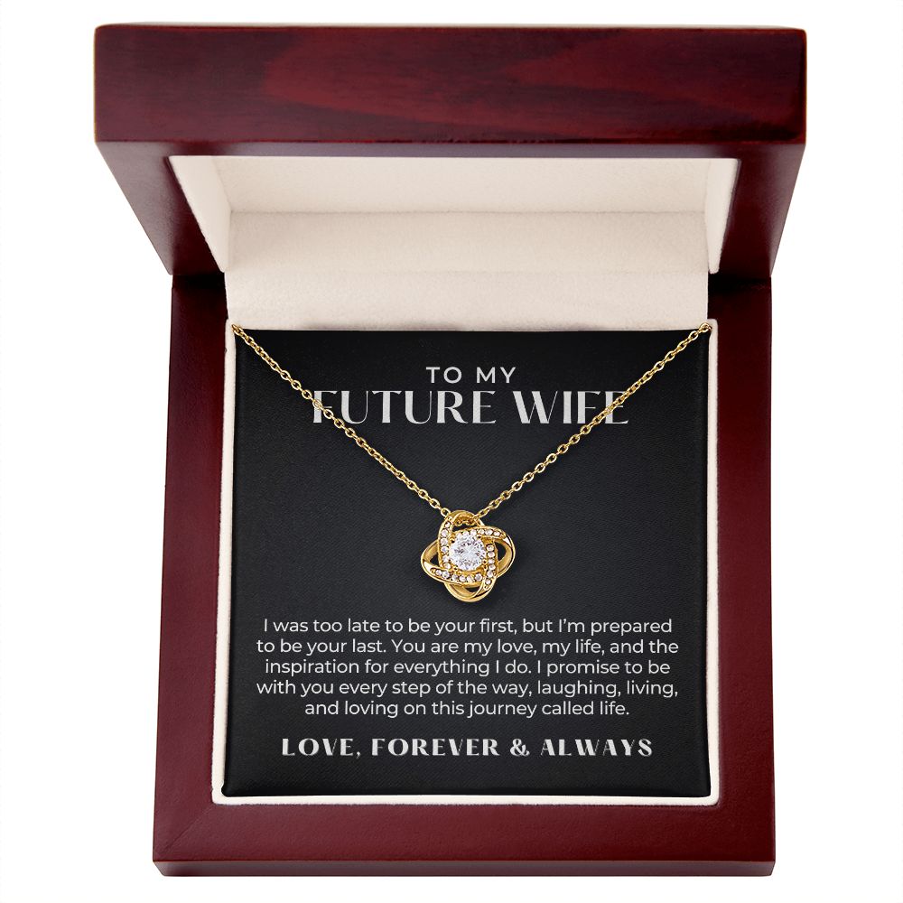 Future Wife, Mrs. Gift | Every Step Necklace 0715T8