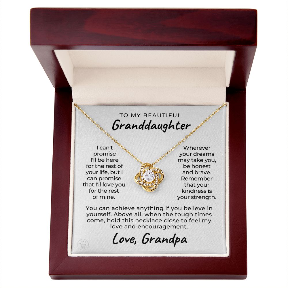 Granddaughter Gift | My Promise Necklace  0690T20