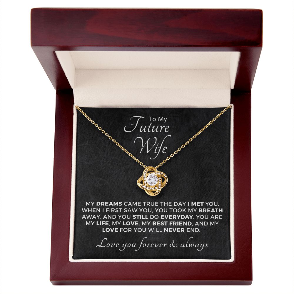 Future Wife, Mrs. Gift | Dreams Came True Necklace 0743T1L