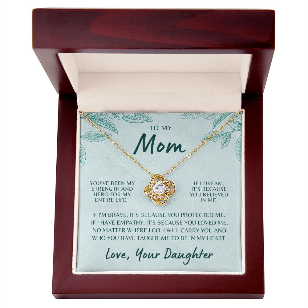 Gift For Mom | Because Of You Necklace 0658T10