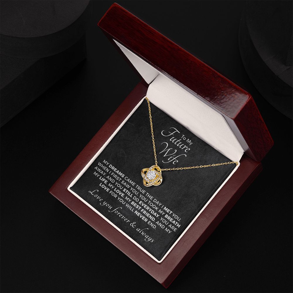 Future Wife, Mrs. Gift | Dreams Came True Necklace 0743T1L