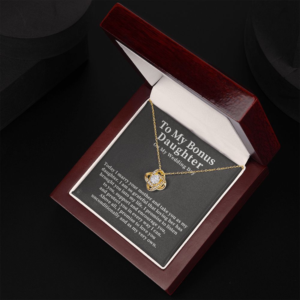 Stepdaughter Wedding Gift | Promise Necklace 0551T13