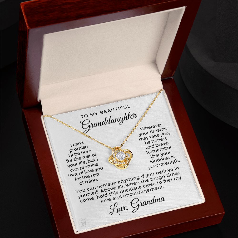 Granddaughter Gift | My Promise Necklace  0546T21