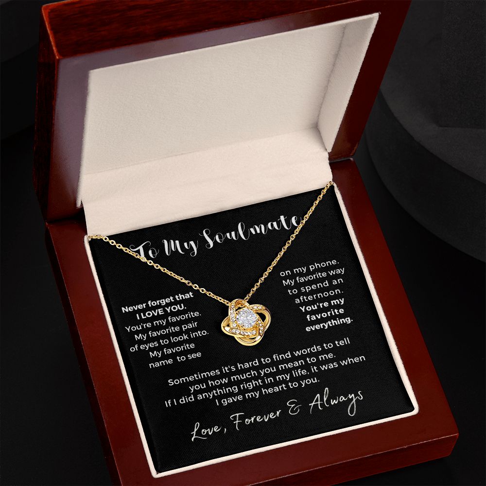 Soulmate Gift | My Heart Necklace 0777T1L