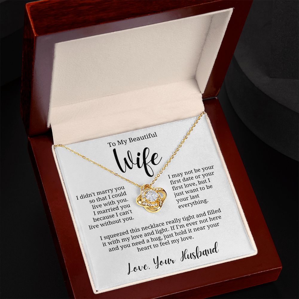 Gift For Wife | My Love Necklace 0769T1L