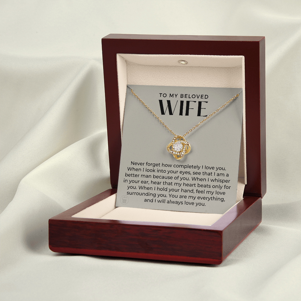 Gift For Wife | When I Necklace 0478T3