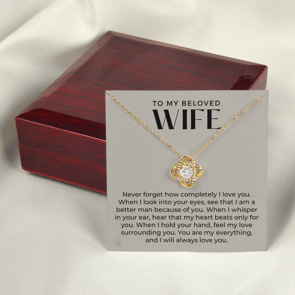 Gift For Wife | When I Necklace 0478T3