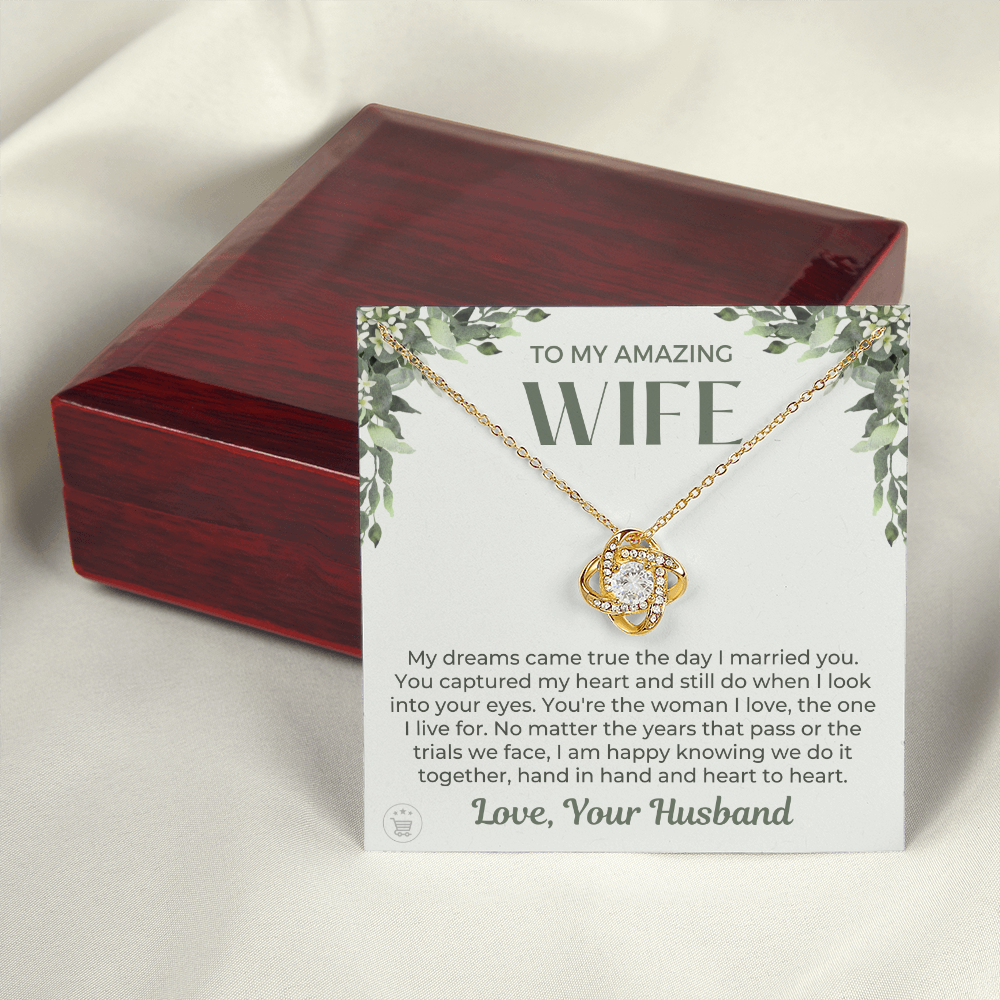 Gift For Wife | I Live For Necklace 0477T5
