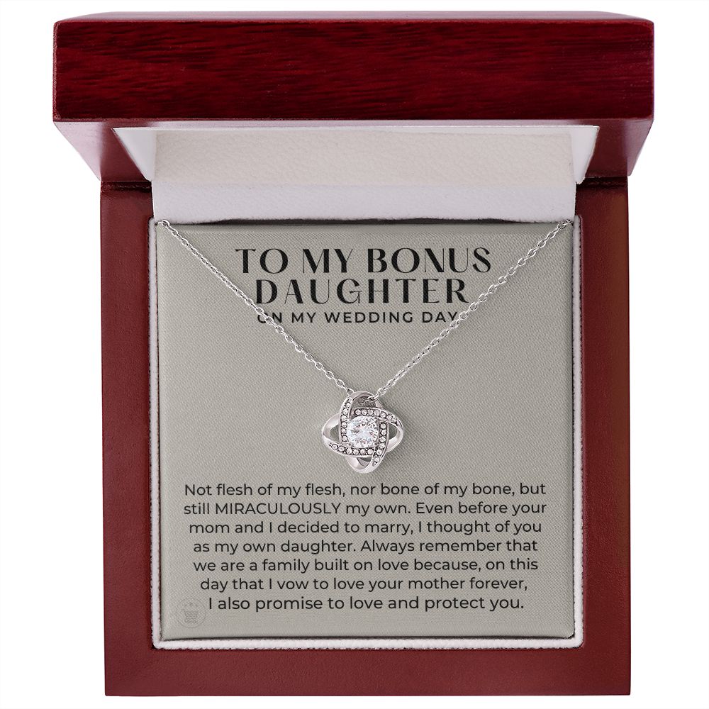 Stepdaughter Wedding Gift | On This Day Necklace 0555T10