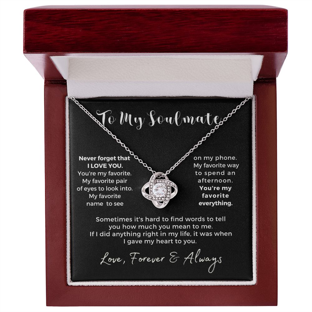 Soulmate Gift | My Heart Necklace 0777T1L