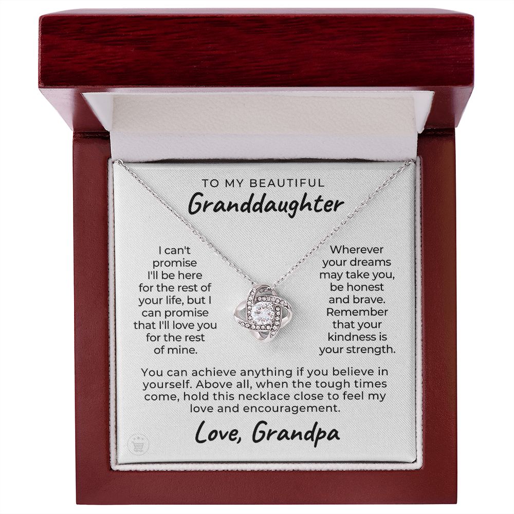 Granddaughter Gift | My Promise Necklace  0690T20
