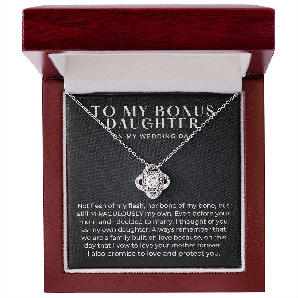 Stepdaughter Wedding Gift | On This Day Necklace 0555T11