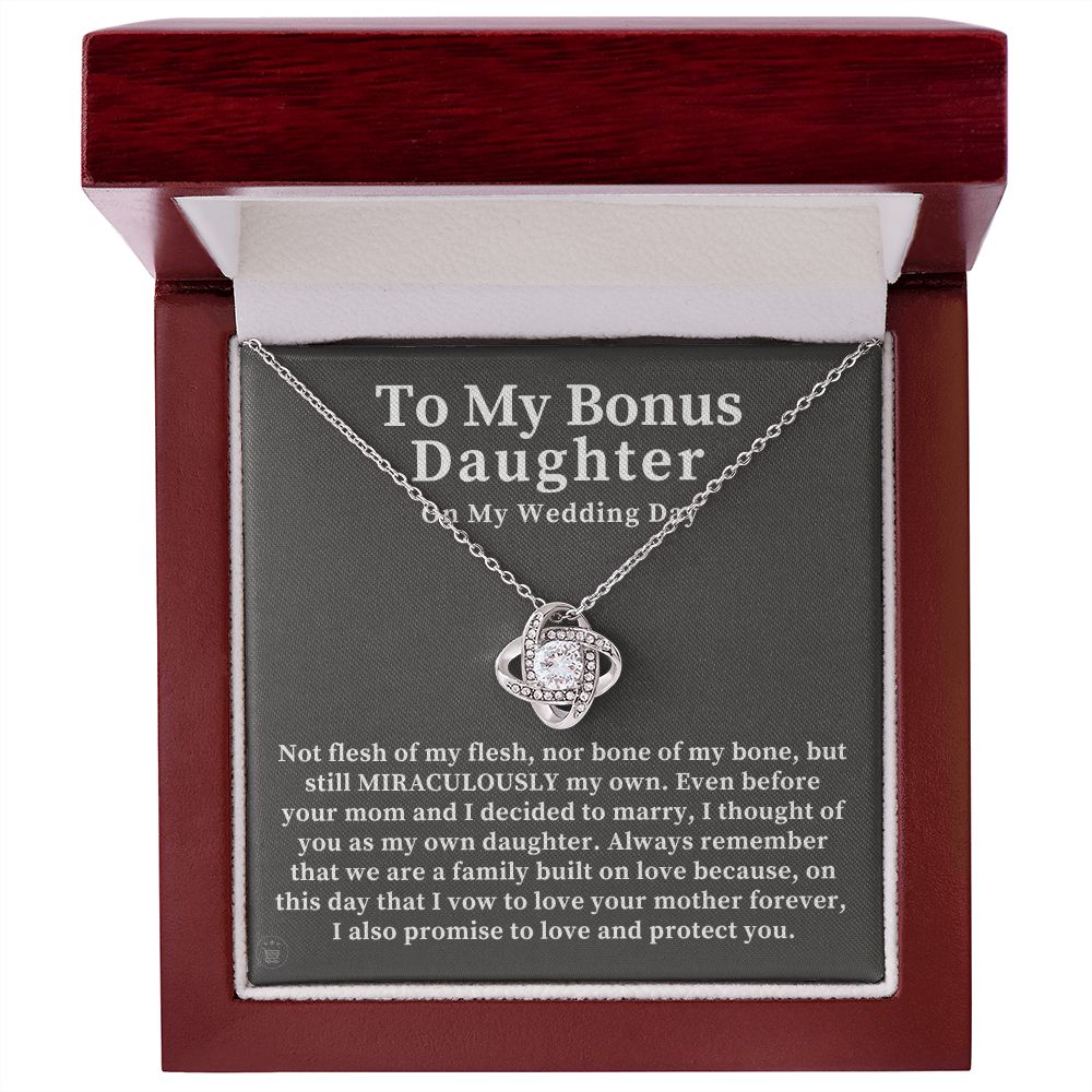Stepdaughter Wedding Gift | On This Day Necklace 0555T9