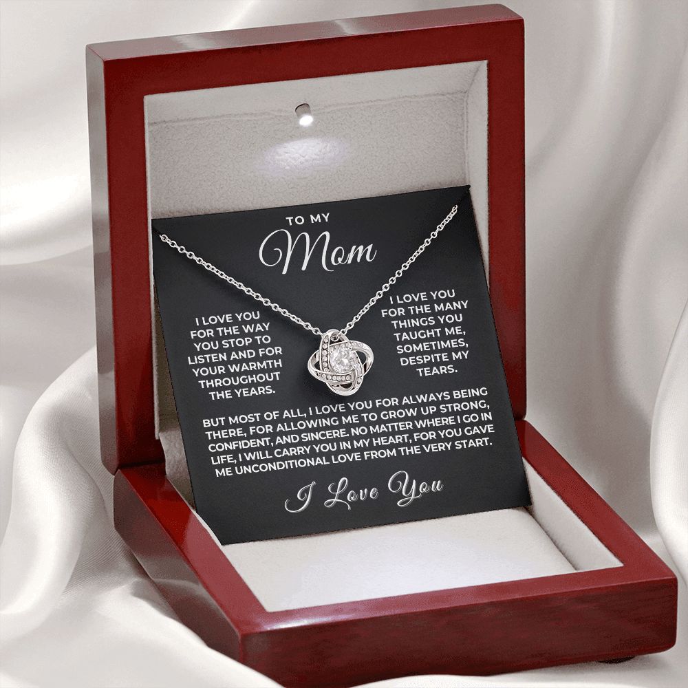 Gift For Mom | In My Heart Necklace 0655T4