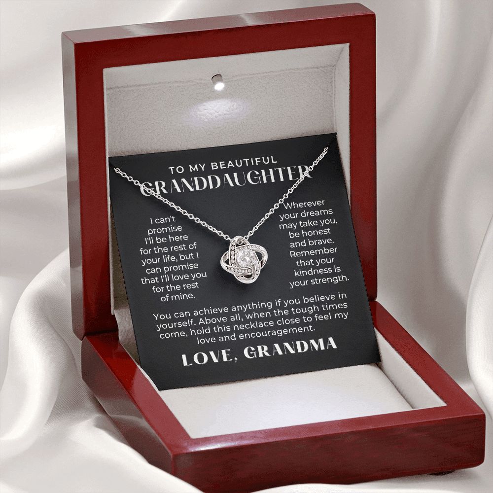 Granddaughter Gift | My Promise Necklace  0546T19