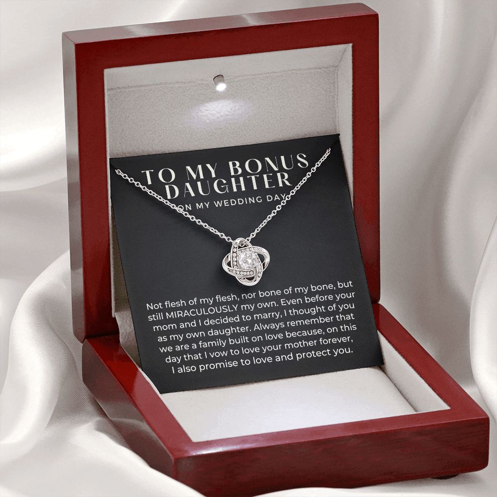 Stepdaughter Wedding Gift | On This Day Necklace 0555T11