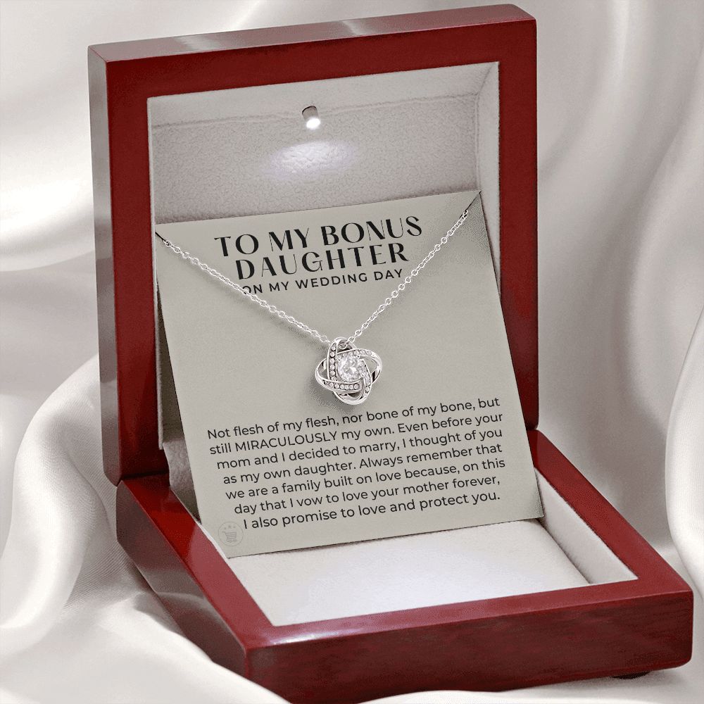 Stepdaughter Wedding Gift | On This Day Necklace 0555T10