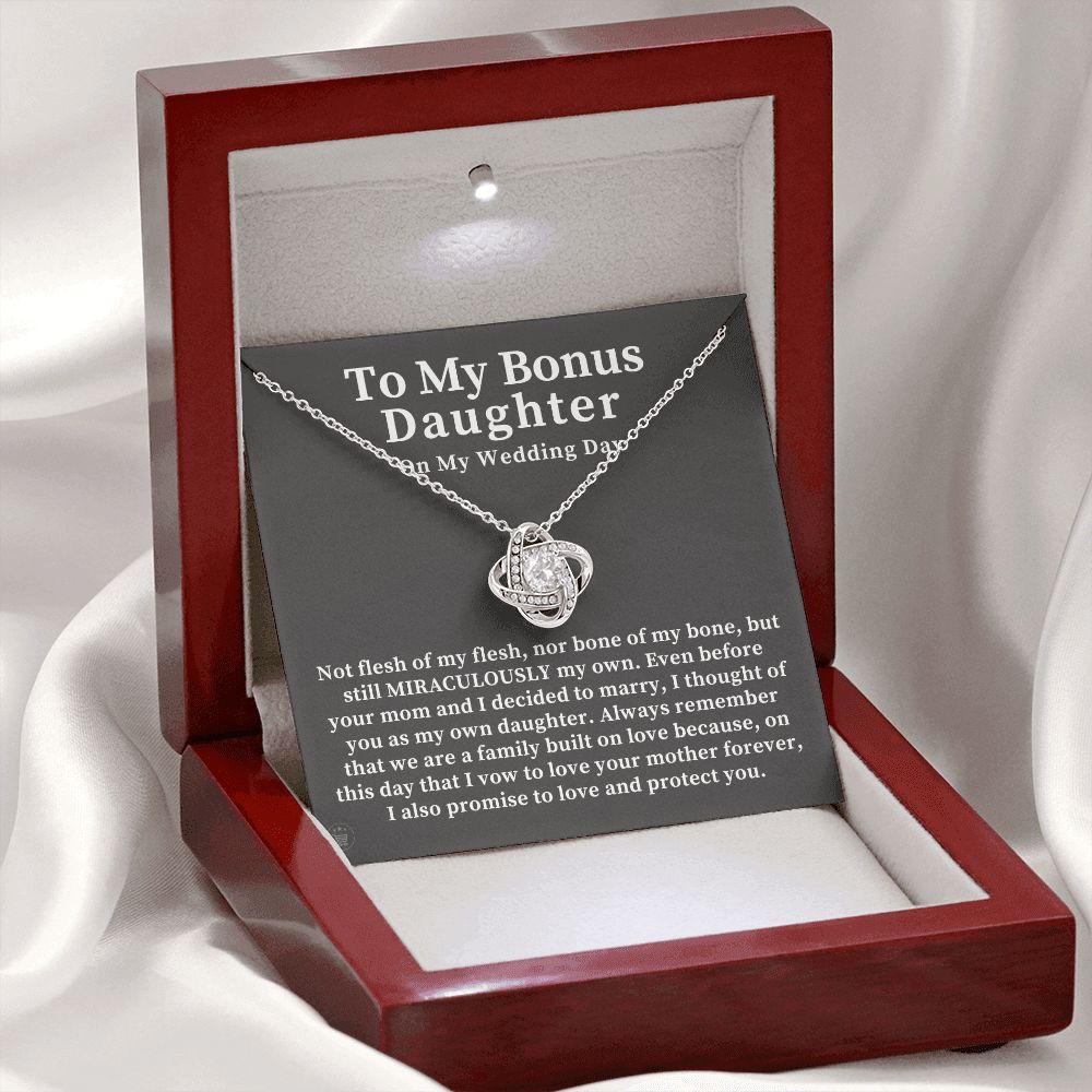 Stepdaughter Wedding Gift | On This Day Necklace 0555T9
