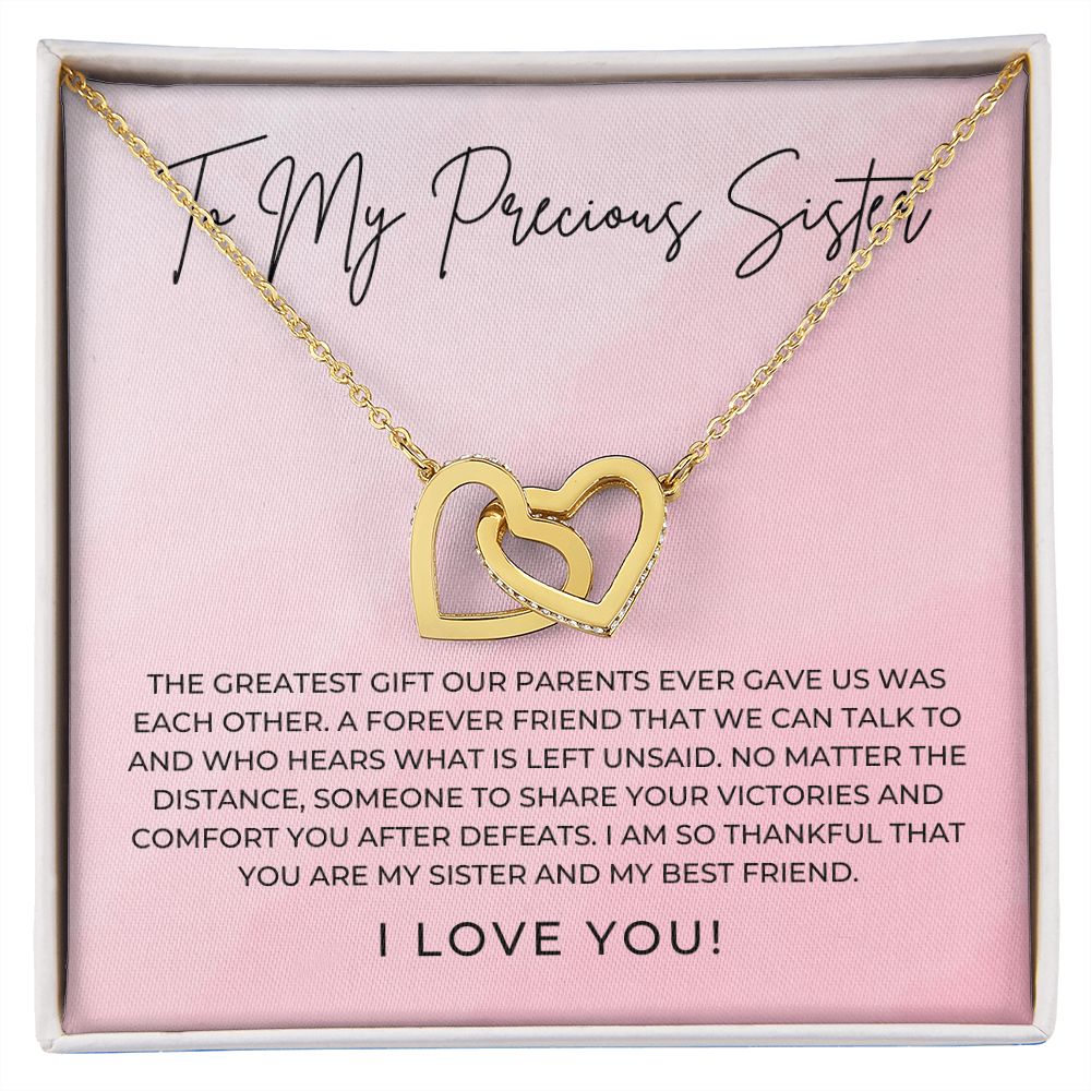 Gift For Sister | Greatest Gift Necklace 0648T14