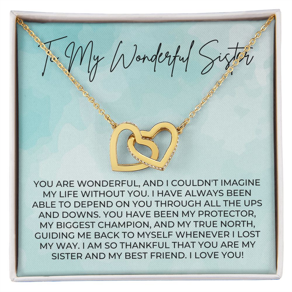 Gift For Sister | My True North Necklace 0646T15