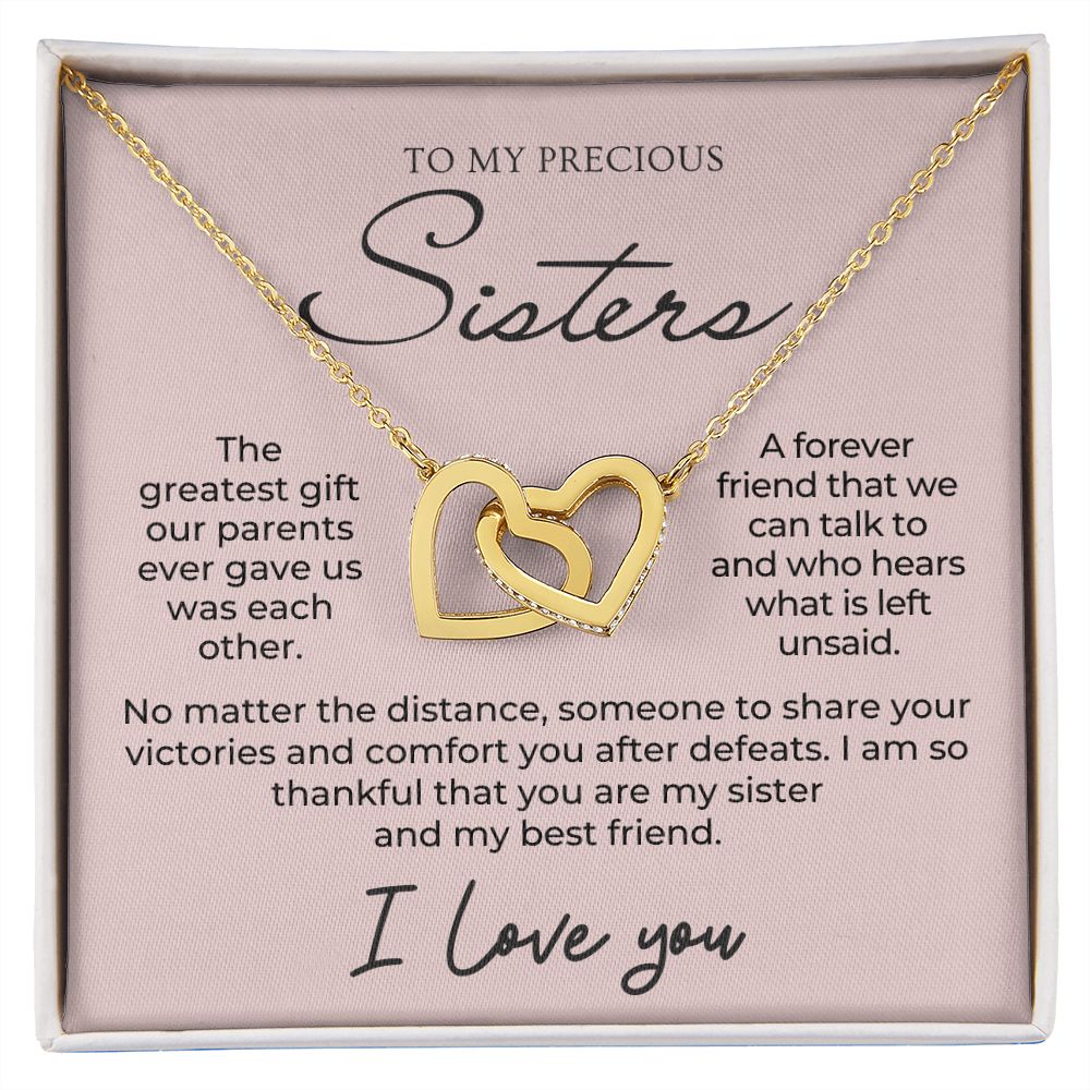 Gift For Sister | Greatest Gift Necklace 0648T11