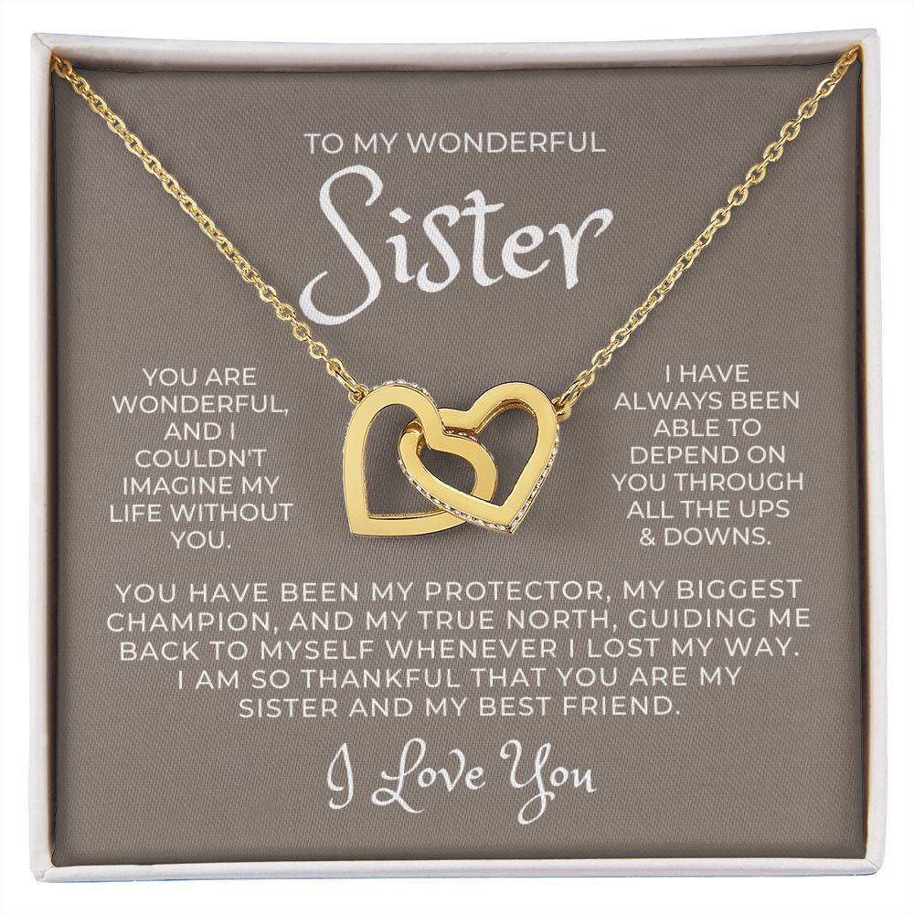 Gift For Sister | My True North Necklace 0646T8