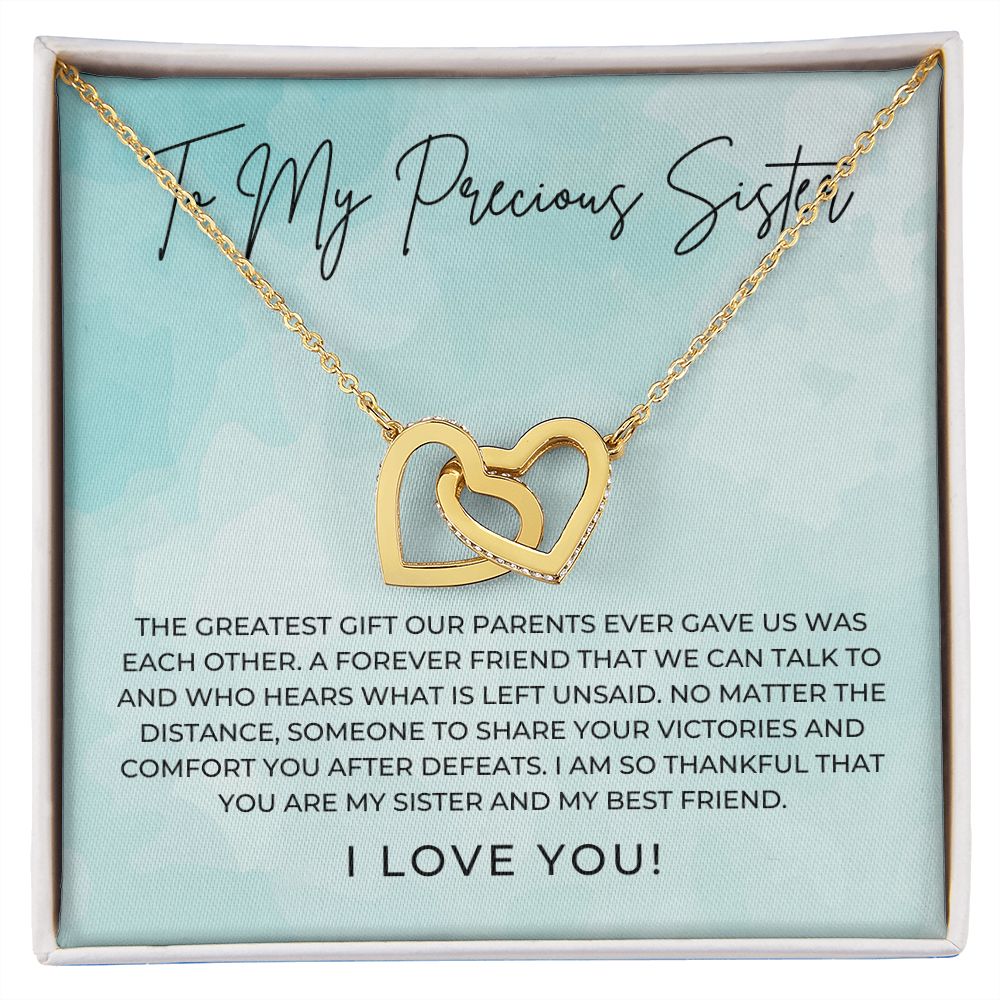 Gift For Sister | Greatest Gift Necklace 0648T15