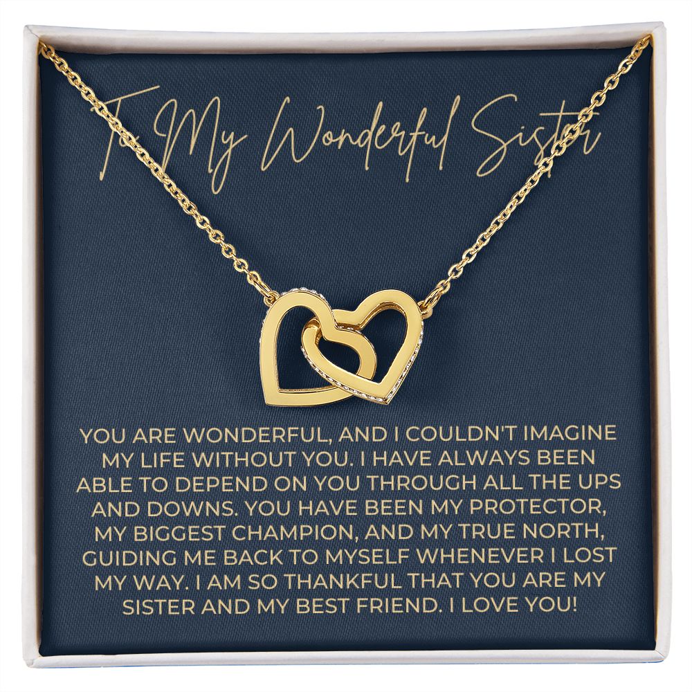 Gift For Sister | My True North Necklace 0646T12