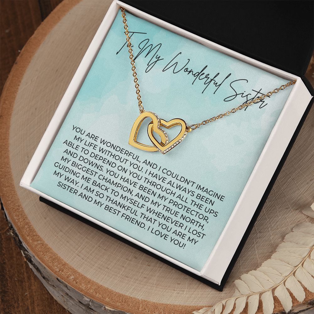 Gift For Sister | My True North Necklace 0646T15