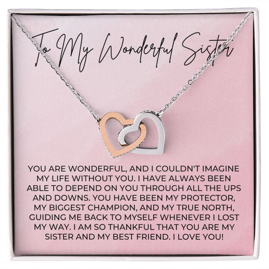 Gift For Sister | My True North Necklace 0646T14