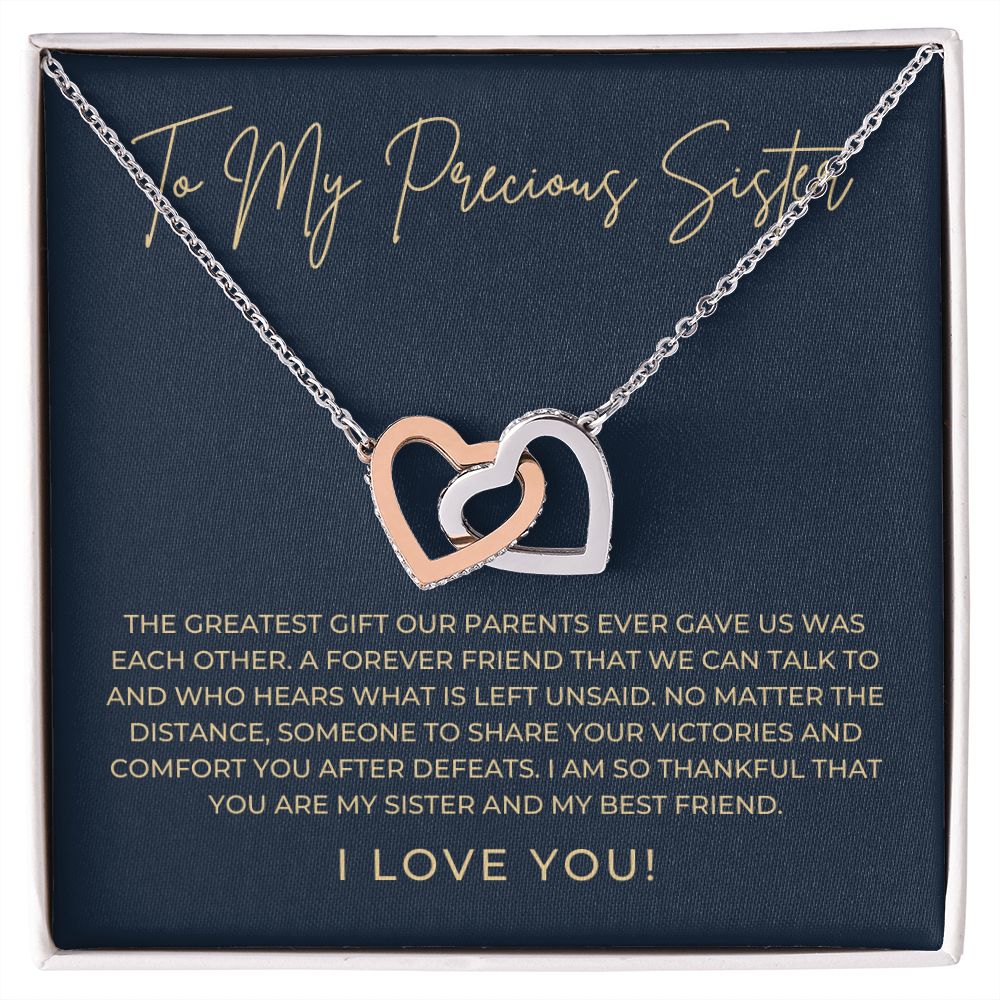 Gift For Sister | Greatest Gift Necklace 0648T12