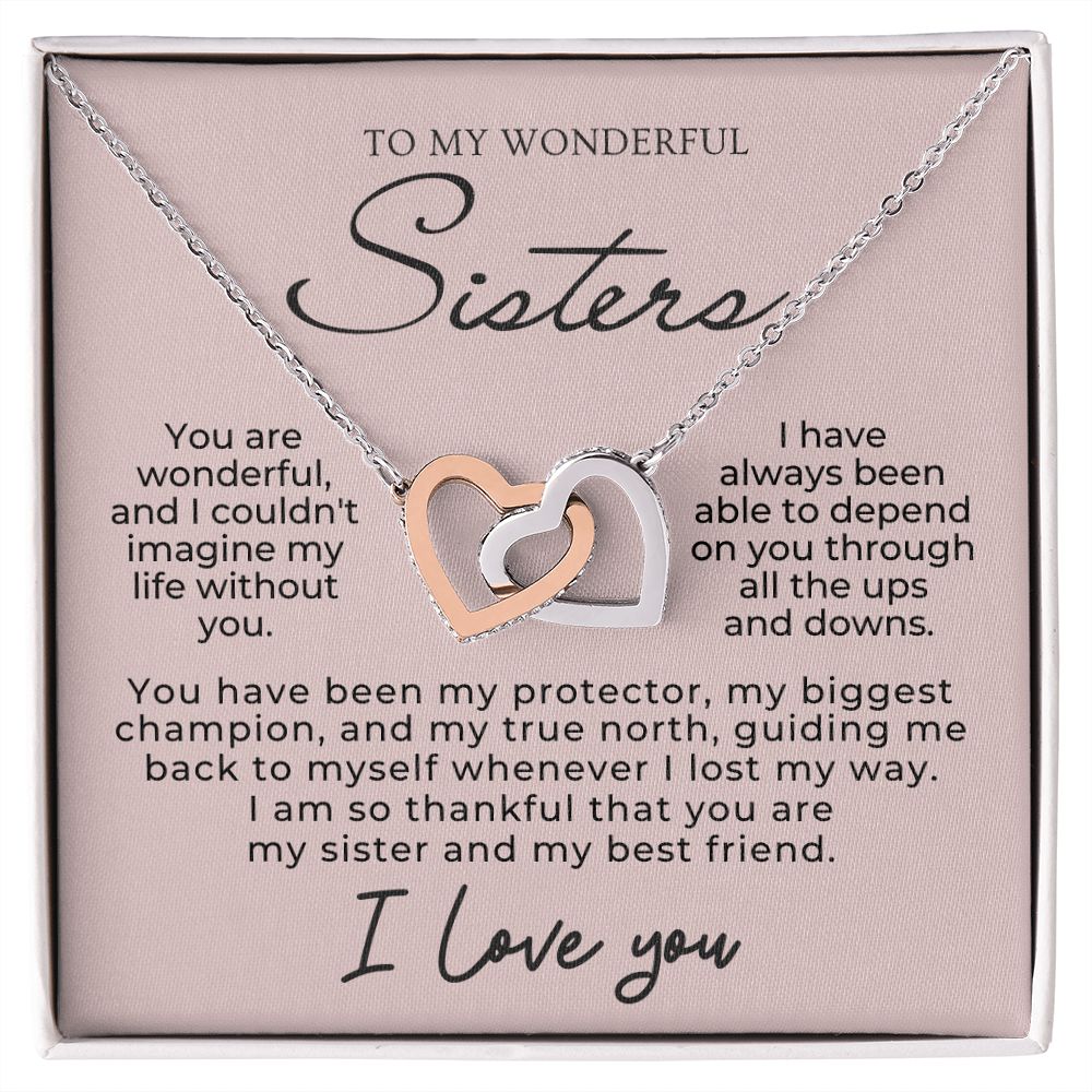 Gift For Sister | My True North Necklace 0646T11