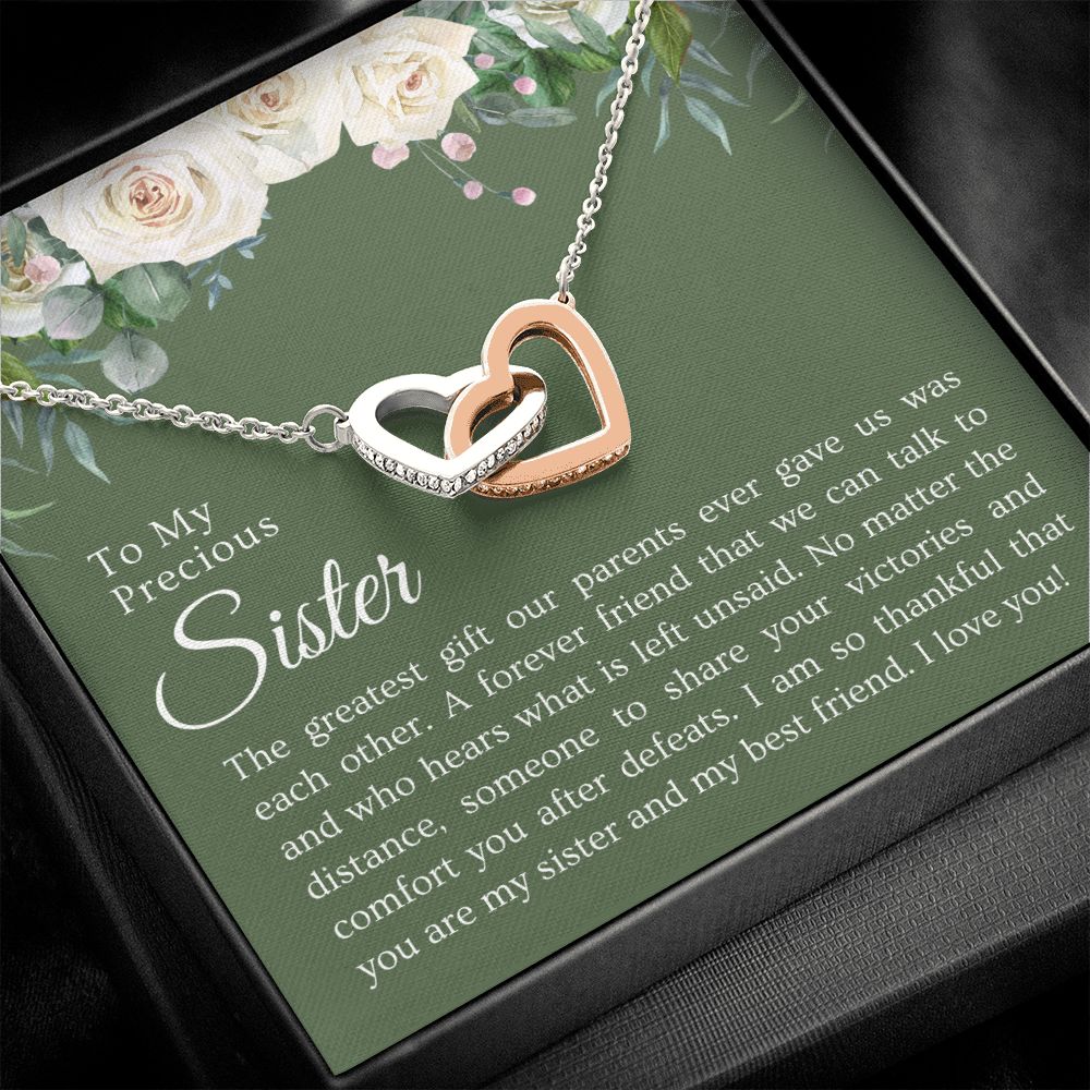 Gift For Sister | Greatest Gift Necklace 0648T1
