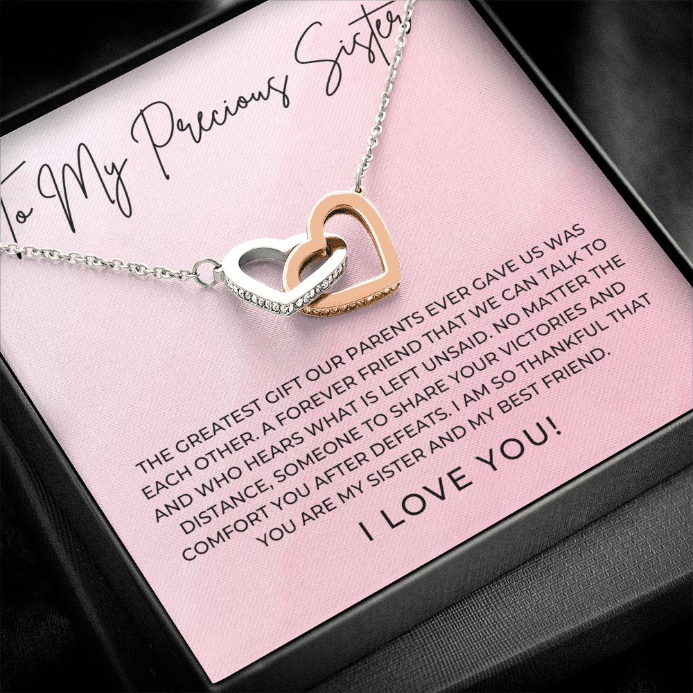 Gift For Sister | Greatest Gift Necklace 0648T14