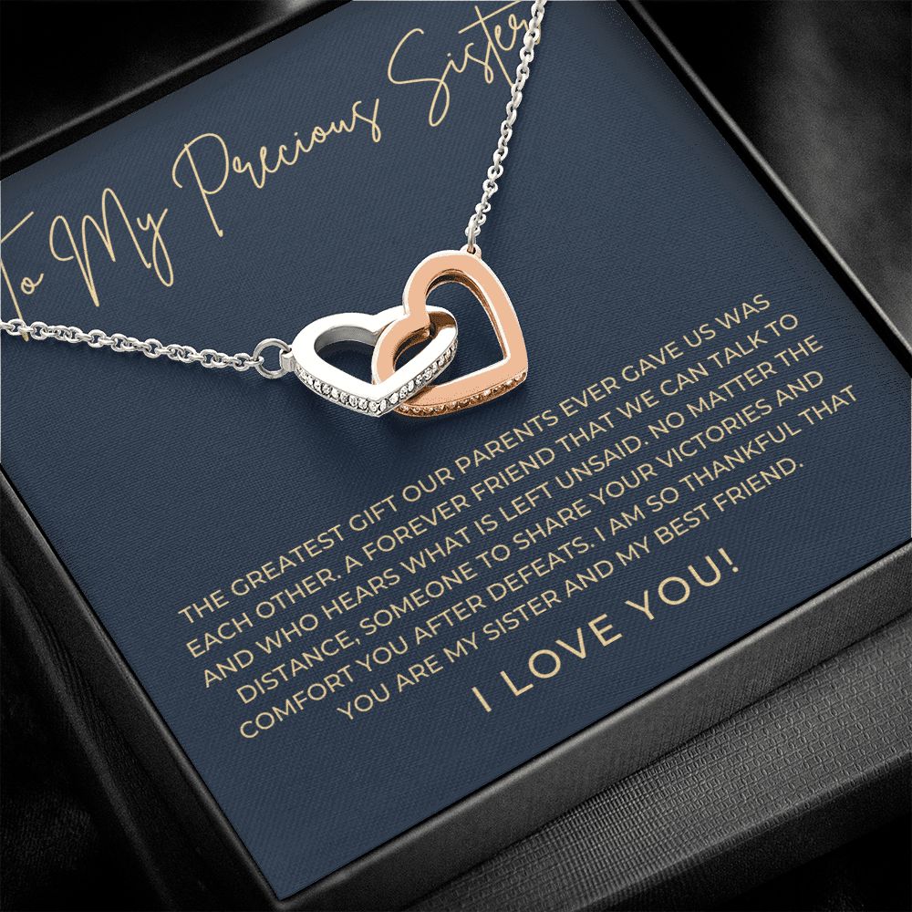 Gift For Sister | Greatest Gift Necklace 0648T12