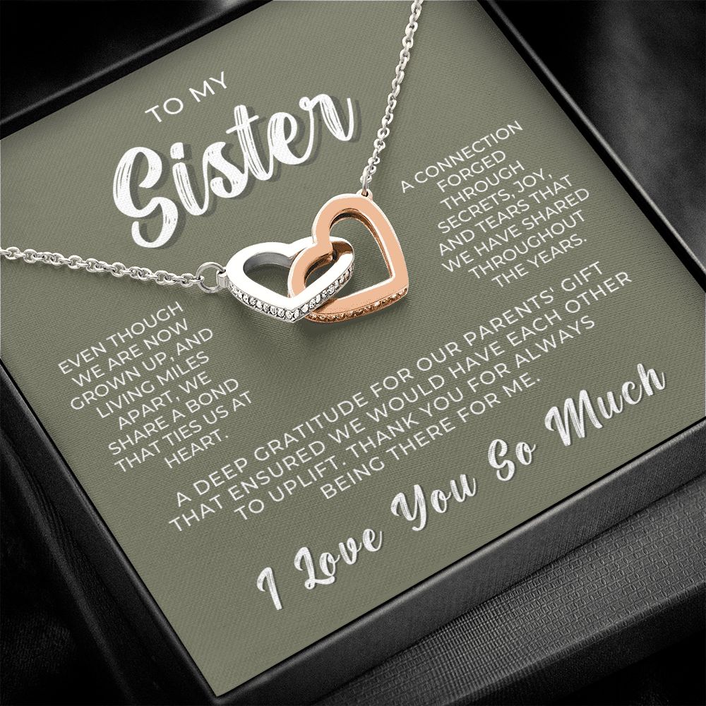 Gift For Sister | Bond Necklace 0649T9