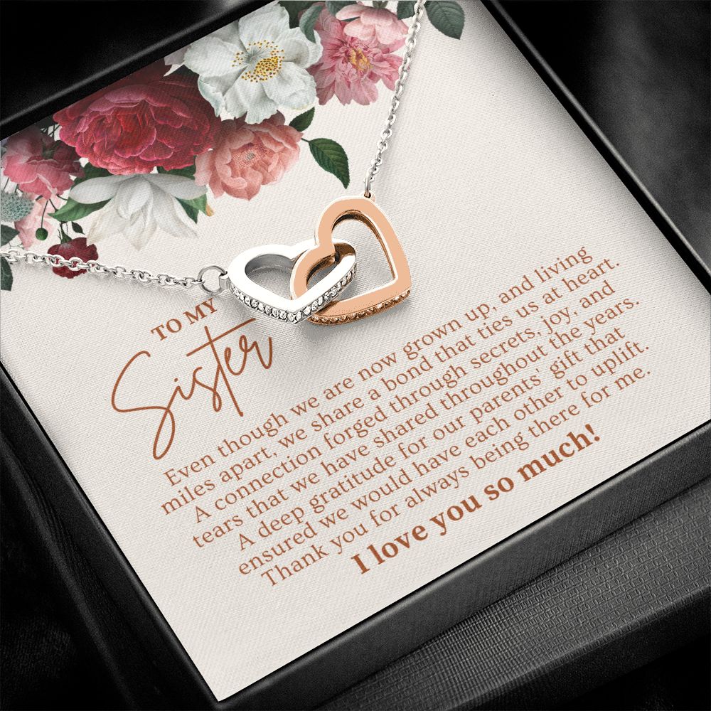 Gift For Sister | Bond Necklace 0649T5
