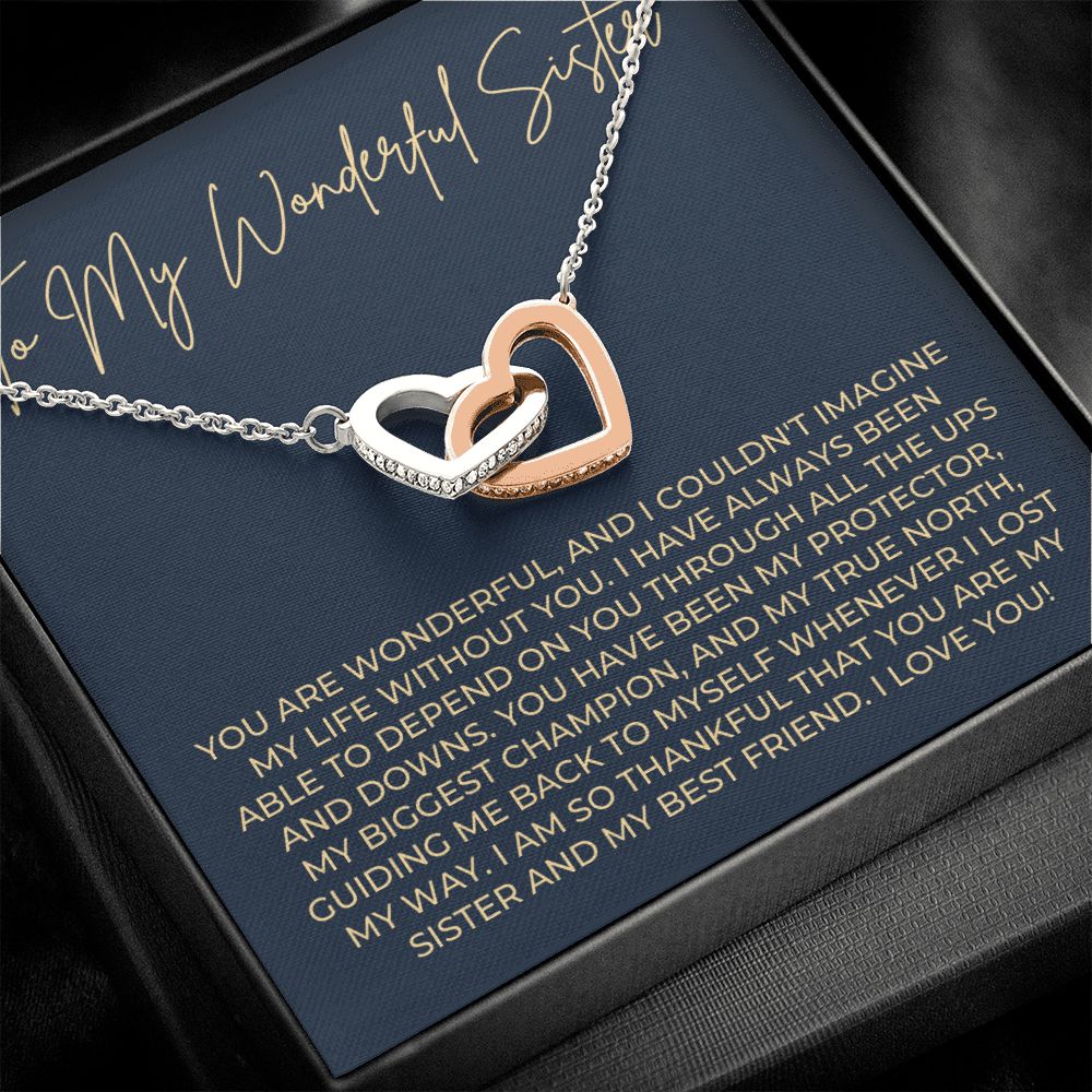 Gift For Sister | My True North Necklace 0646T12