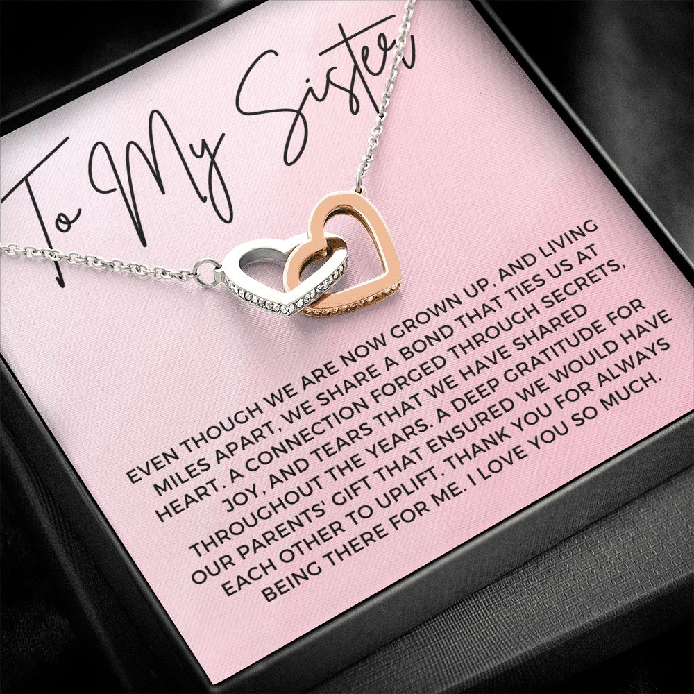 Gift For Sister | Bond Necklace 0649T14