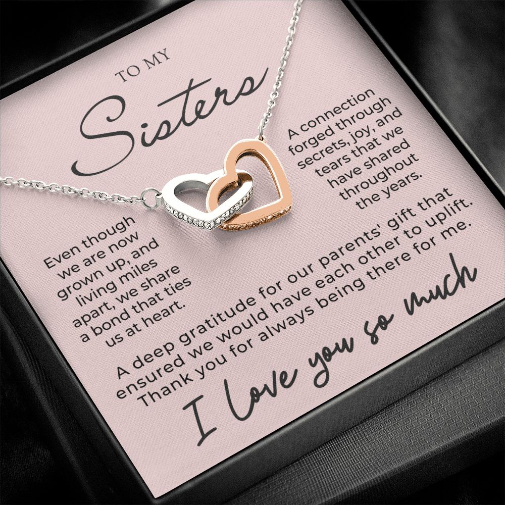 Gift For Sister | Bond Necklace 0649T11