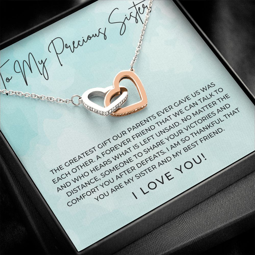 Gift For Sister | Greatest Gift Necklace 0648T15