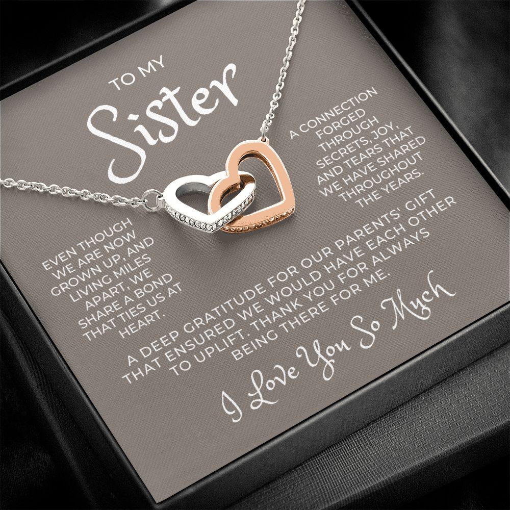 Gift For Sister | Bond Necklace 0649T8